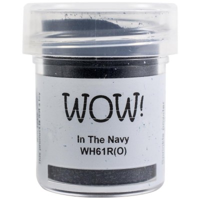 WOW! Poudre à embosser 15ml  «Primary In The Navy»